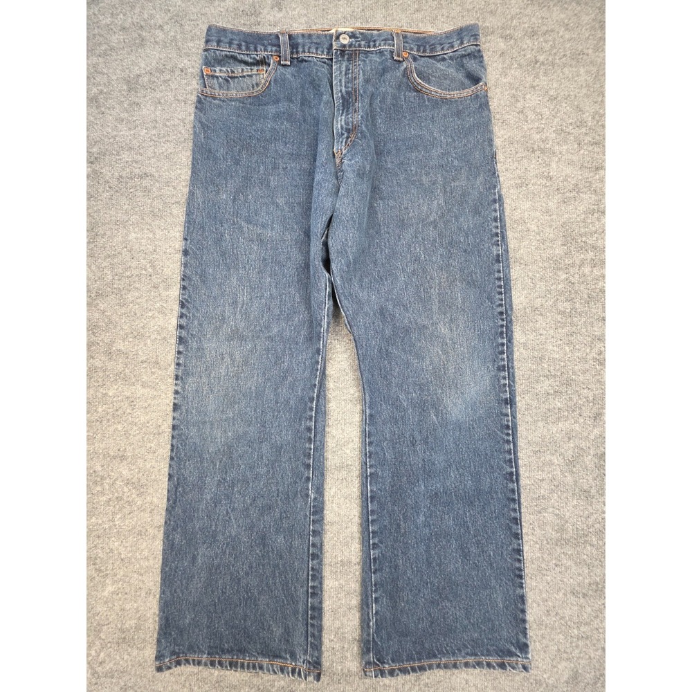 Vintage Levis 517 Bootcut Jeans Mens 36x30 (FITS 36 x 29) Medium Blue Y2K